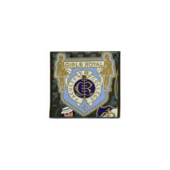 HKM Iron-on patch girls royal - 5pcs