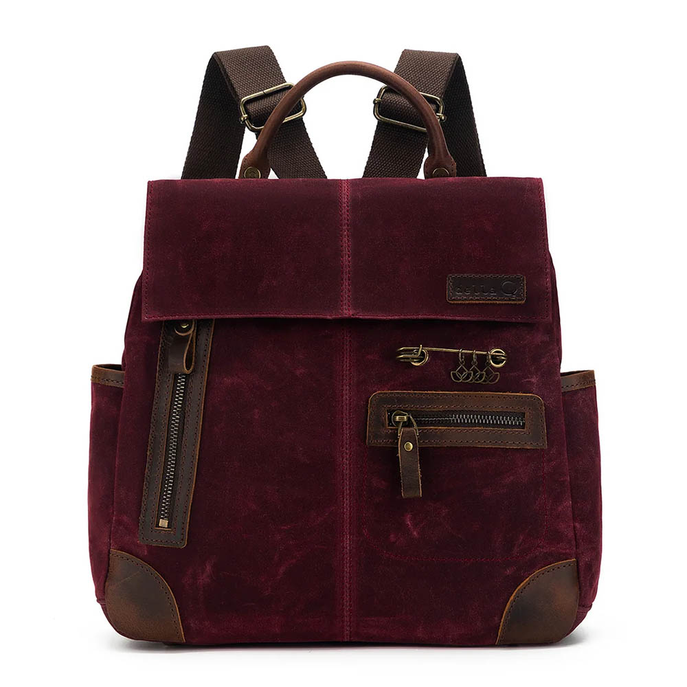 Della Q Makers Canvas rugtas 35x10x34cm - 1st