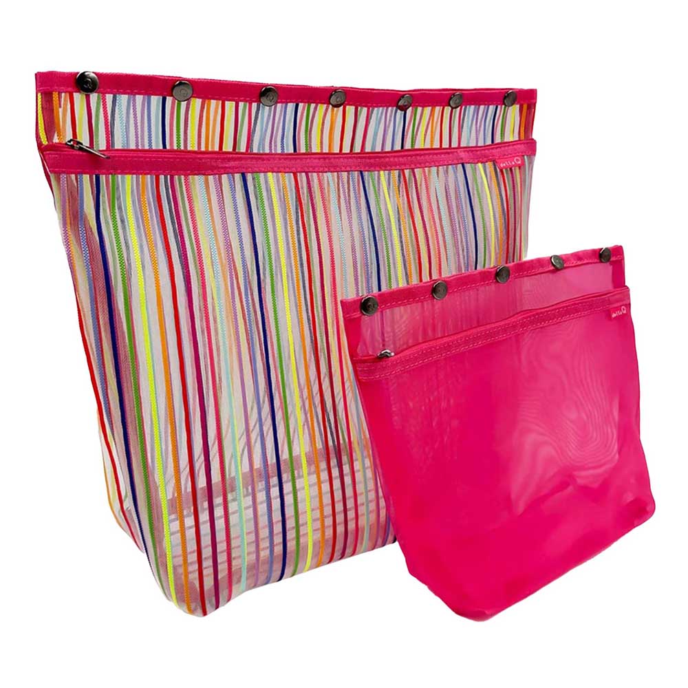 Della Q Oh Snap Rainbow-Pink staand L-XL - 1x2st