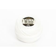 DMC Coton Perlé nr.08 10x10g - BLANC