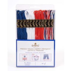 DMC Mouliné splijtzijde assor. 12x4m - 1st - French Spirit