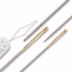 Prym Embroidery needles no.18-22 with threader - 5x16pcs