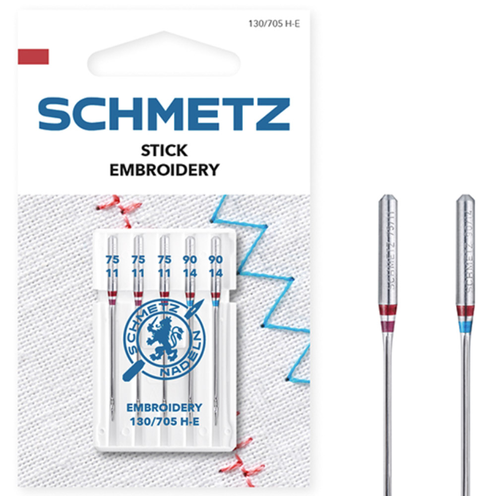 Schmetz Borduren 5 naalden 75-90 - 10st