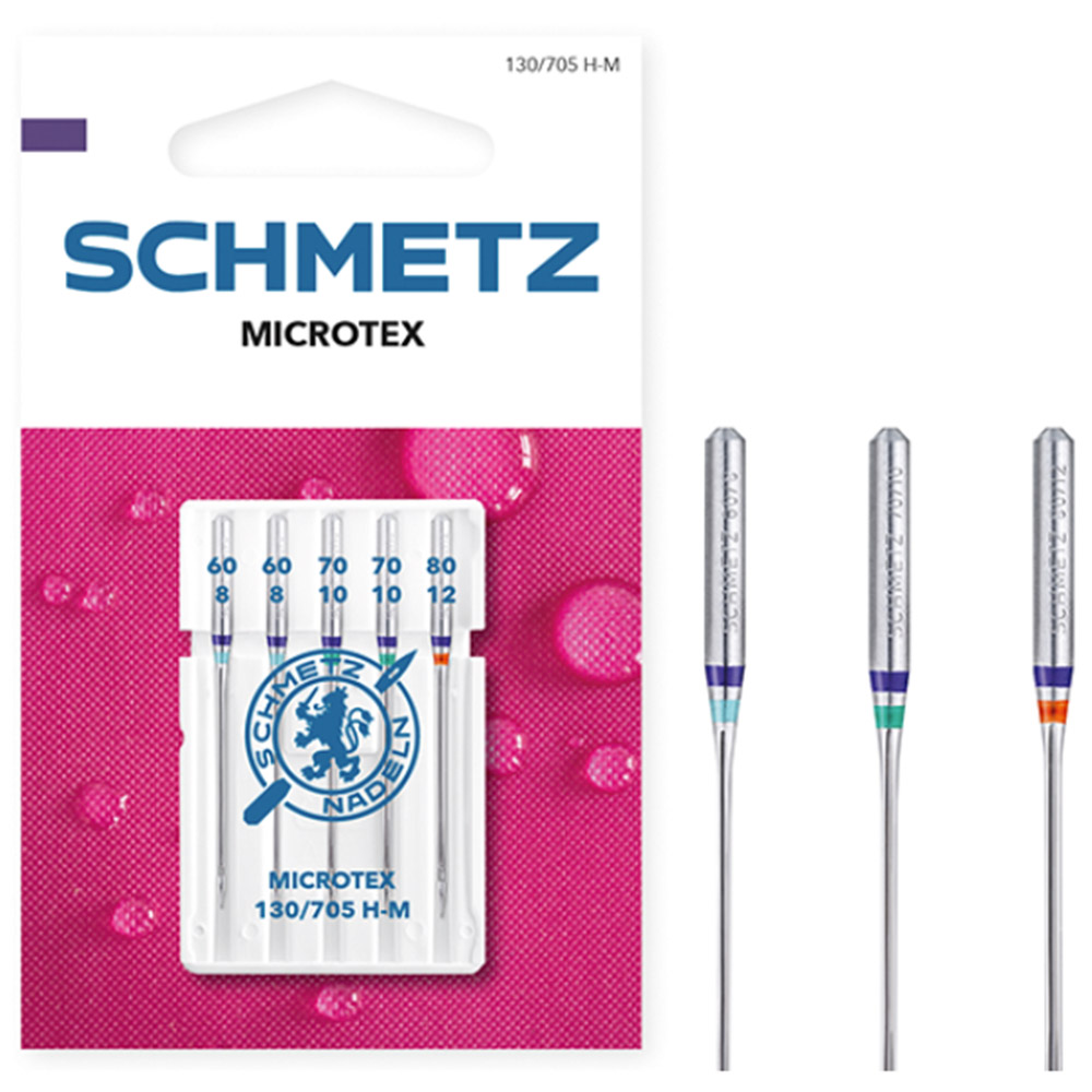 Schmetz Microtex 5 naalden 60-80 - 10st