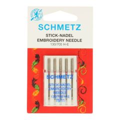 Schmetz Embroidery 5 needles - 10pcs