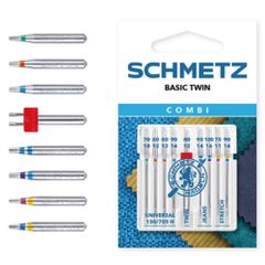 Schmetz Combi Basic Twin box 9 naalden - 20st