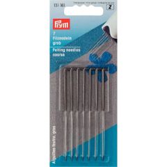 Prym Viltnaalden grof zilver - 5x7st