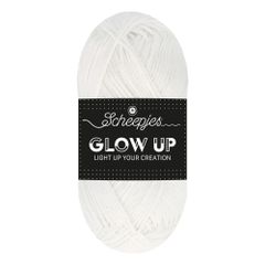 Scheepjes Glow Up 1x50g - 1001 Luminescent White