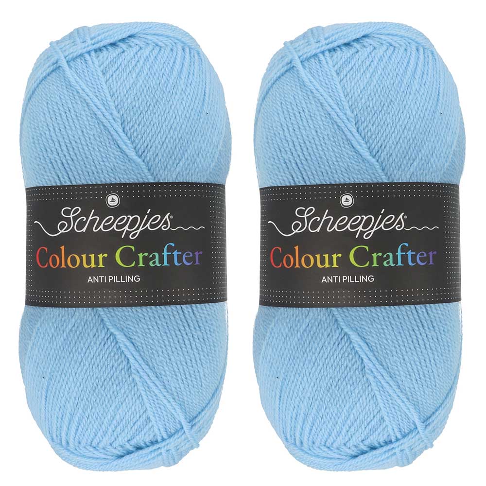 Scheepjes Colour Crafter Solid Pack 2x150g - 1st Texel