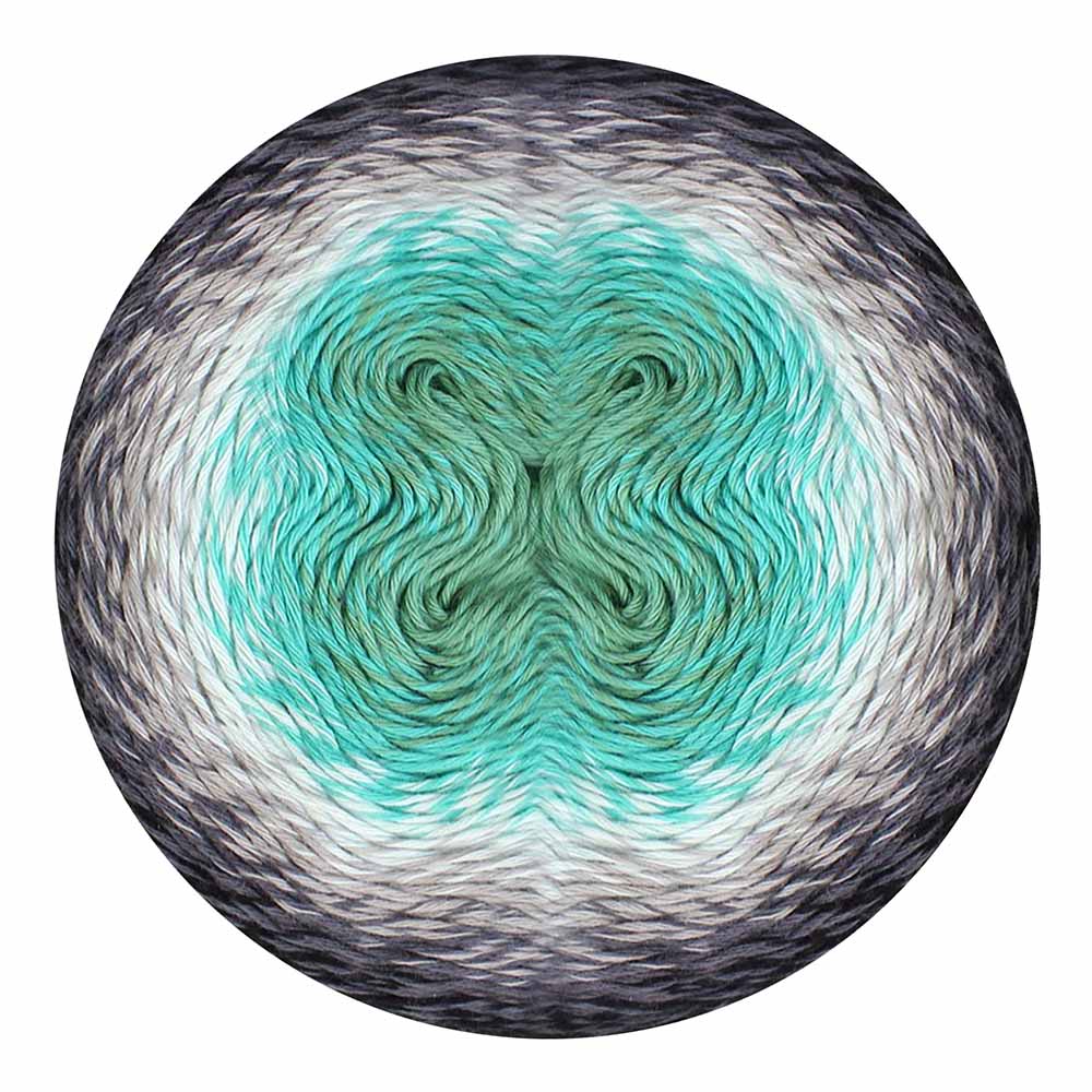 Scheepjes Whirl 1x1000m - 785 Minty Black Velvet