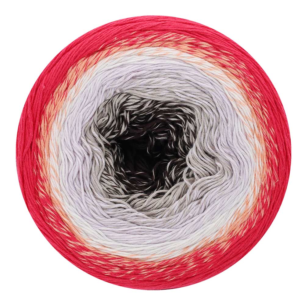 Scheepjes Cotton Whirl Birthday Cake 1x1000m-798 Berry on T.
