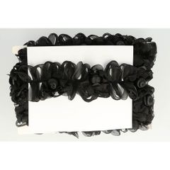 Organza ruffle trim 70mm - 5m