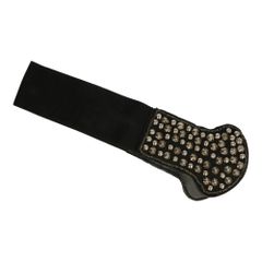 Ceintuur elastisch met studs 70cm - 2st