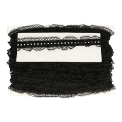 Elastic lace trim double-sided 40mm - 20m