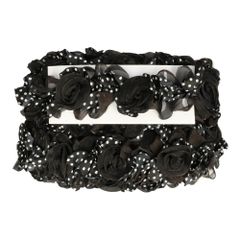 Band roos met stip - 10m