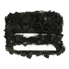 Band roosje-glitter-organza - 9,20 m