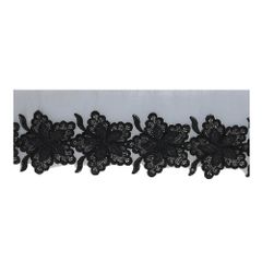 Lace trim flowers 60mm - 9.2m - 000