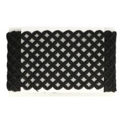 Trim embroidered retro design on tulle - 6.9m