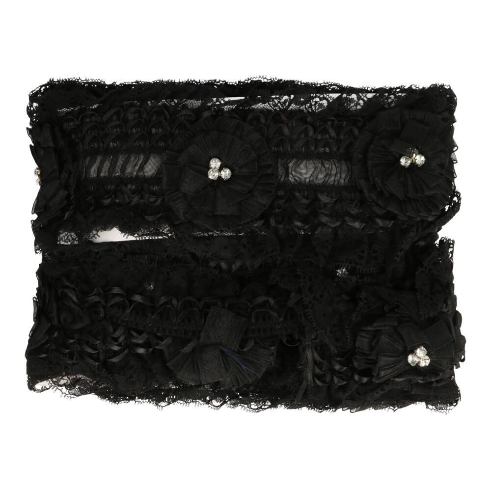 Band Blume Strass- 5m