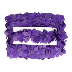 Ribbon layered flower petals 75mm - 10m