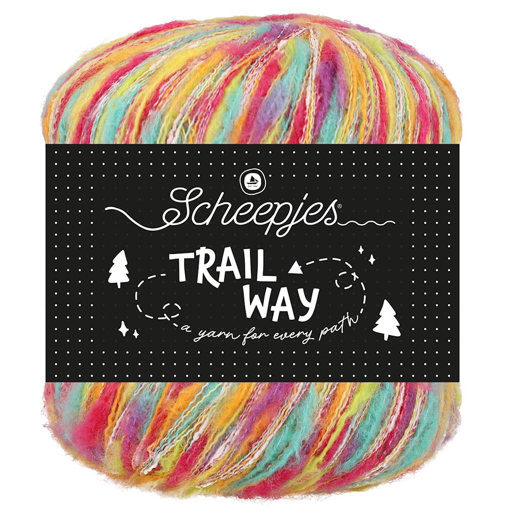 Scheepjes Trailway 1x50g - 001 Rainbows