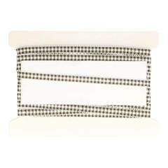 Elastic trim checked 15mm - 20m