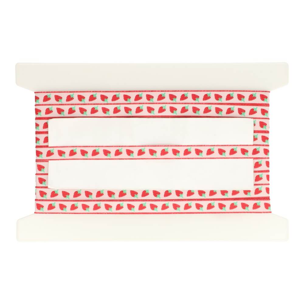 Band aardbei 14mm - 25m