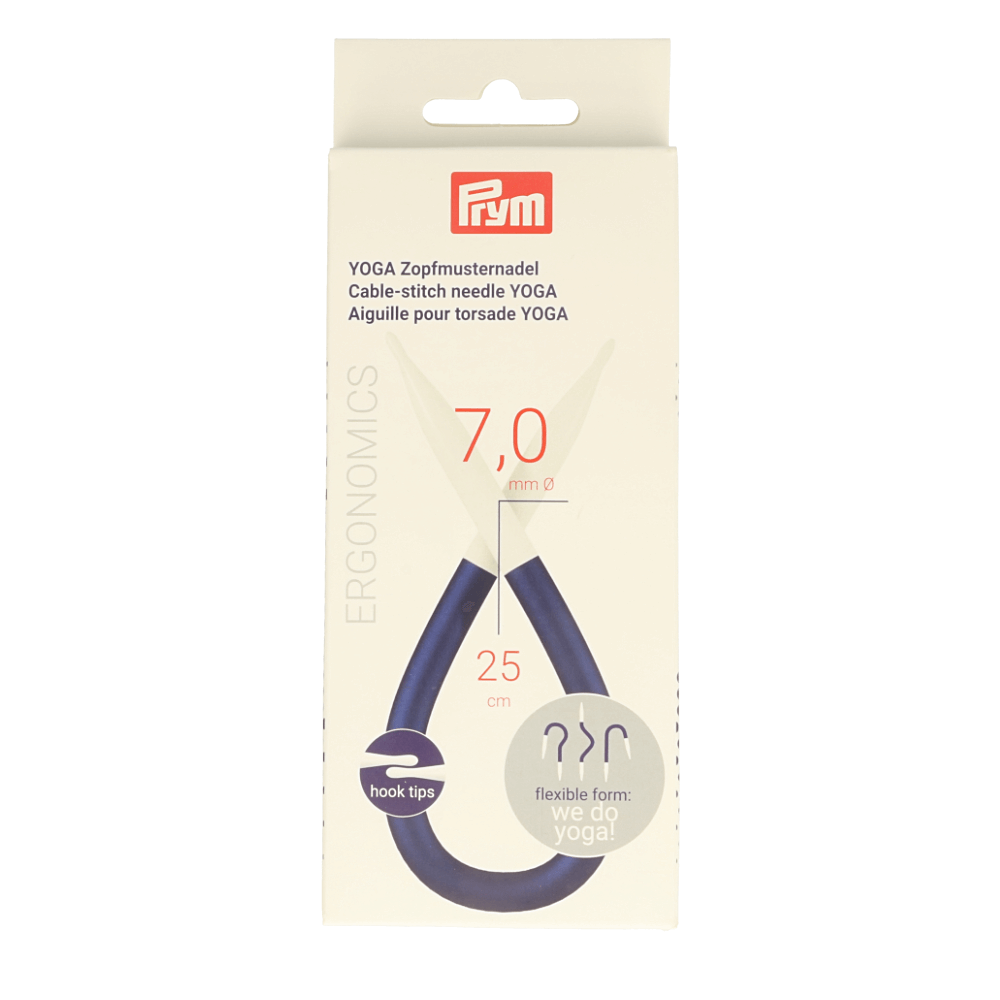 Prym Ergonomics cable needle yoga 25cm 7.00mm - 5pcs