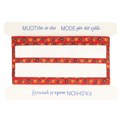 Band bloemetjes 12mm - 25m