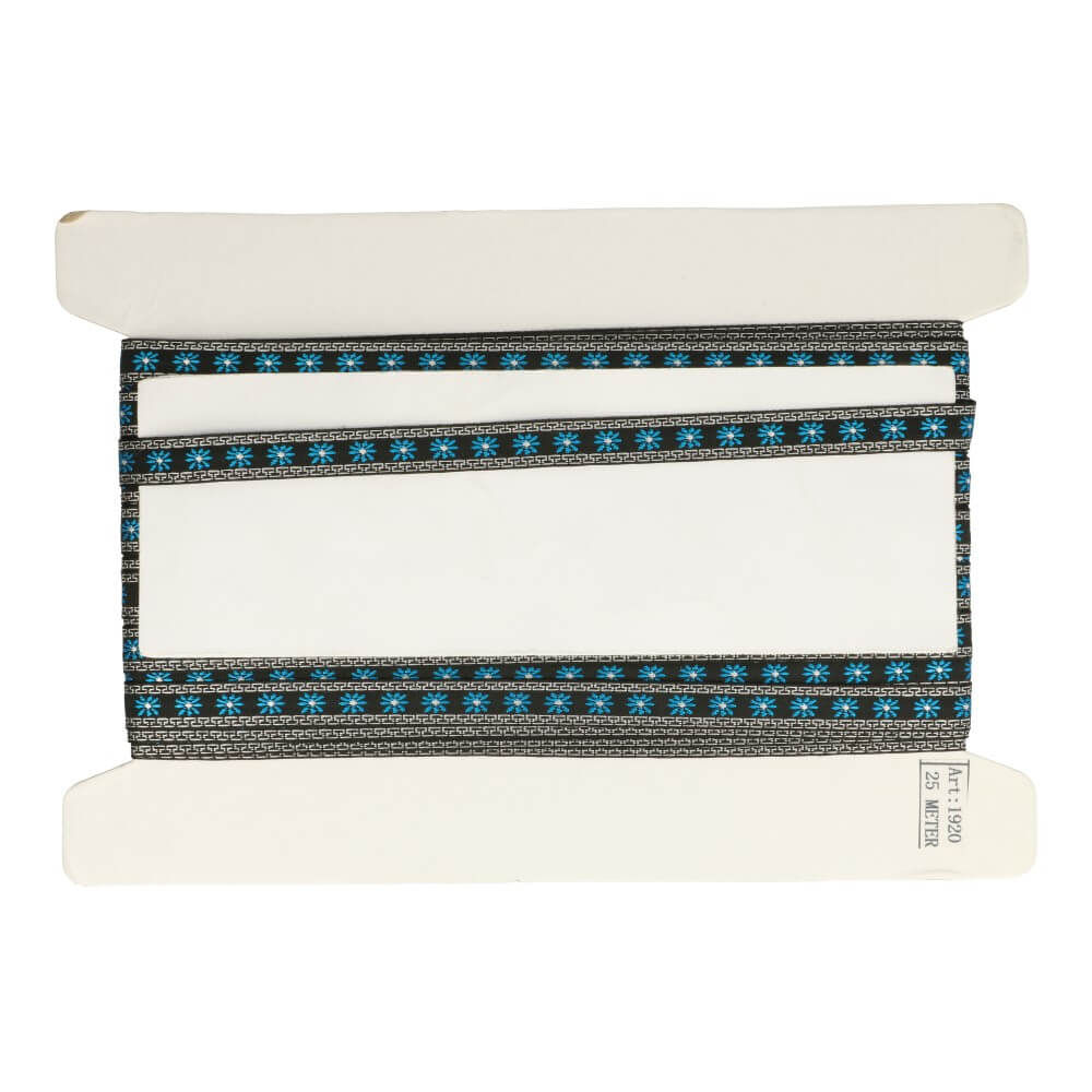 Band Blümchen 12mm - 25m