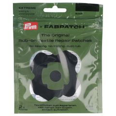 Prym FabPatch Self-adhesive extreme black - 1x2pcs