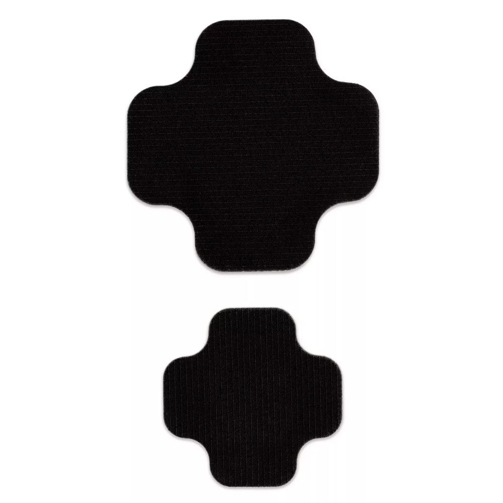 Prym FabPatch Self-adhesive extreme black - 1x2pcs