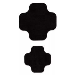 Prym FabPatch Self-adhesive extreme black - 1x2pcs