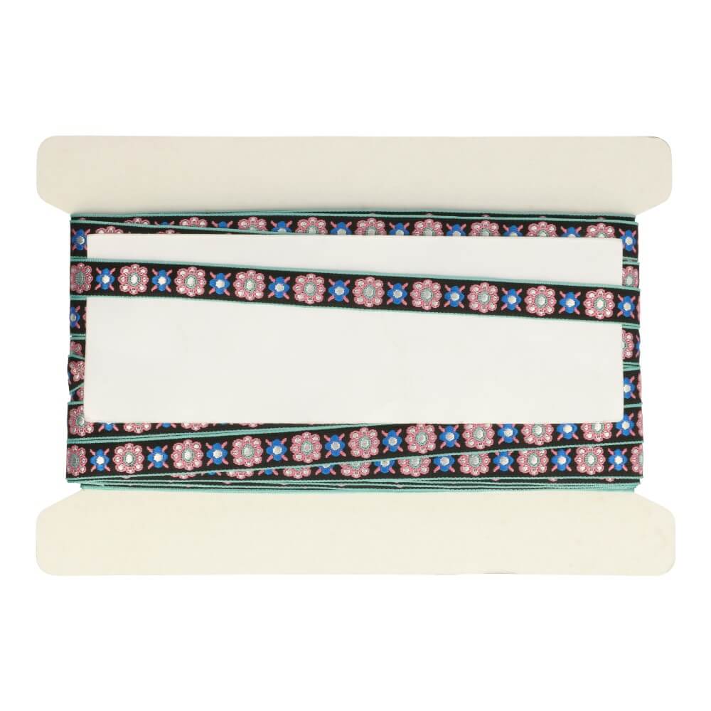 Band Blumen 15mm