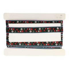 Band bloemetjes 25mm - 25m