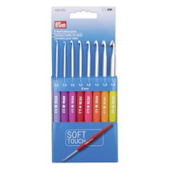 Prym Wool crochet hook set soft grip 2.00-6.00mm - 1pc