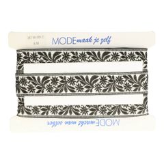 Band Blume Blätter 40mm - 16,5m