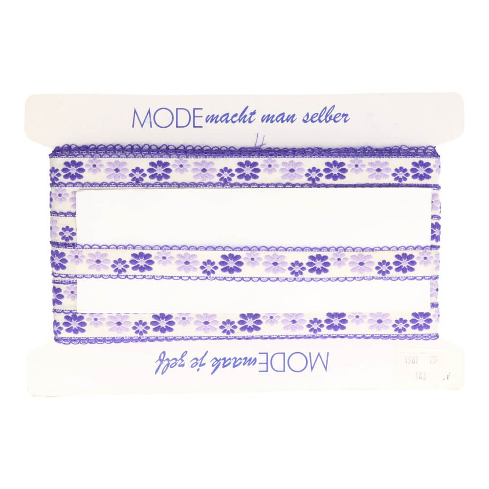 Band Blumen 20mm - 25m