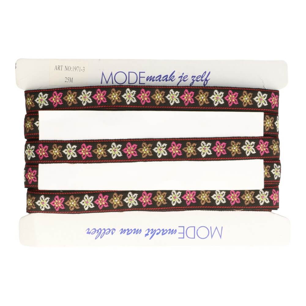 Band Blumen 21mm - 25m