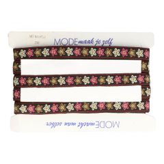 Band Blumen 21mm - 25m