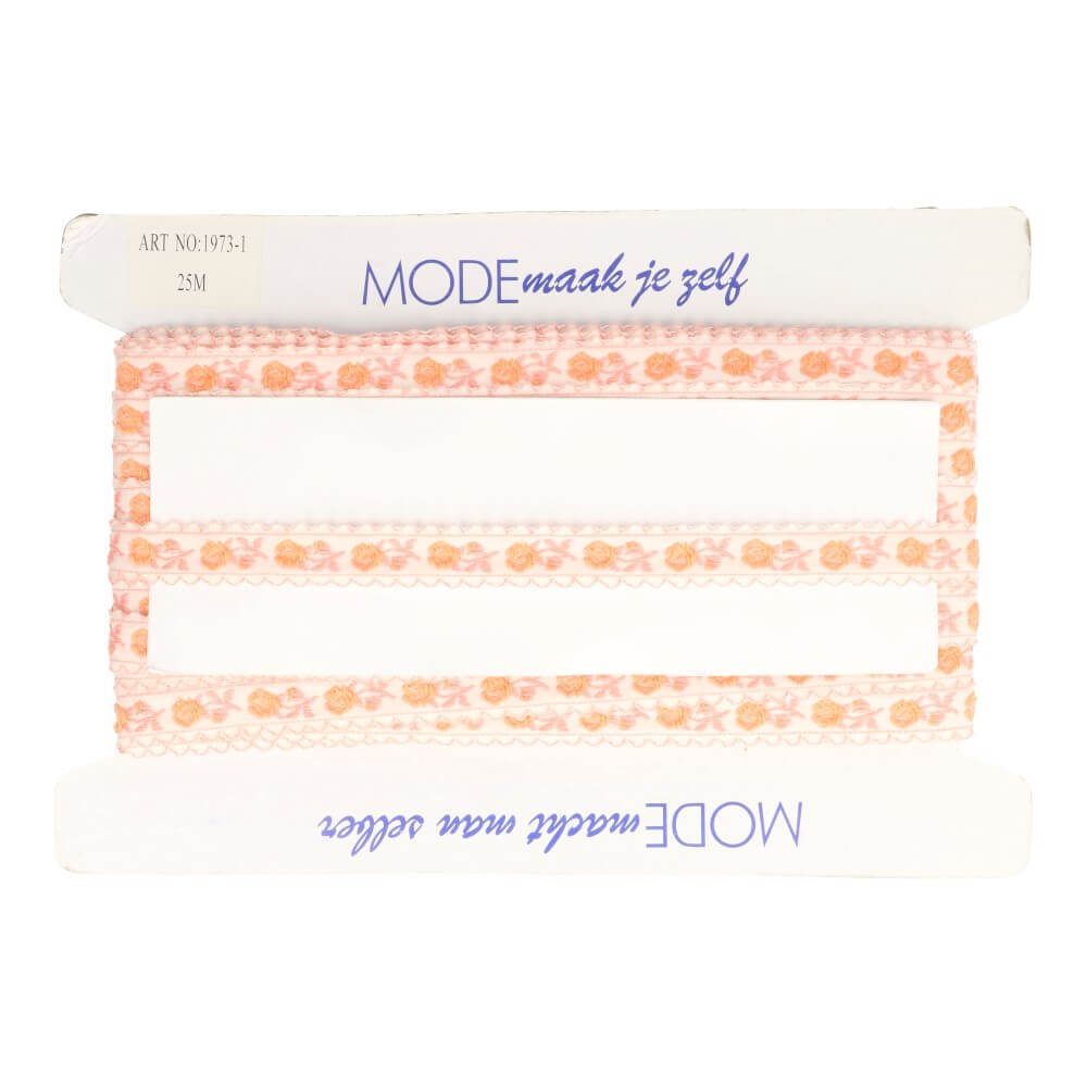 Band bloemetjes 17mm - 25m