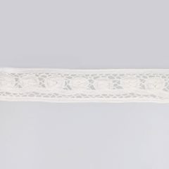 Brussels kant 50mm wit - 13,7m