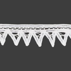 Brussels lace 50mm white - 13.7m