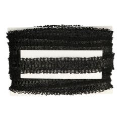 Double sided ruffel ribbon 45mm - 20m