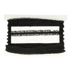 Double sided ruffle ribbon 25mm - 25m