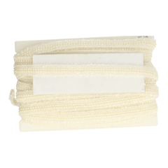 Lace edge trim with pearls 2 rows - 25m