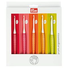 Prym Ergonomics Wollhäkelnadel-Set 3.50-6.00mm - 1Stk