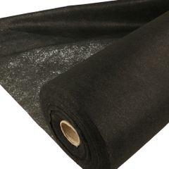 Fusible interfacing thin black - 100m
