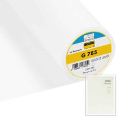 Vlieseline Woven interlining white G785 90cm - 25m