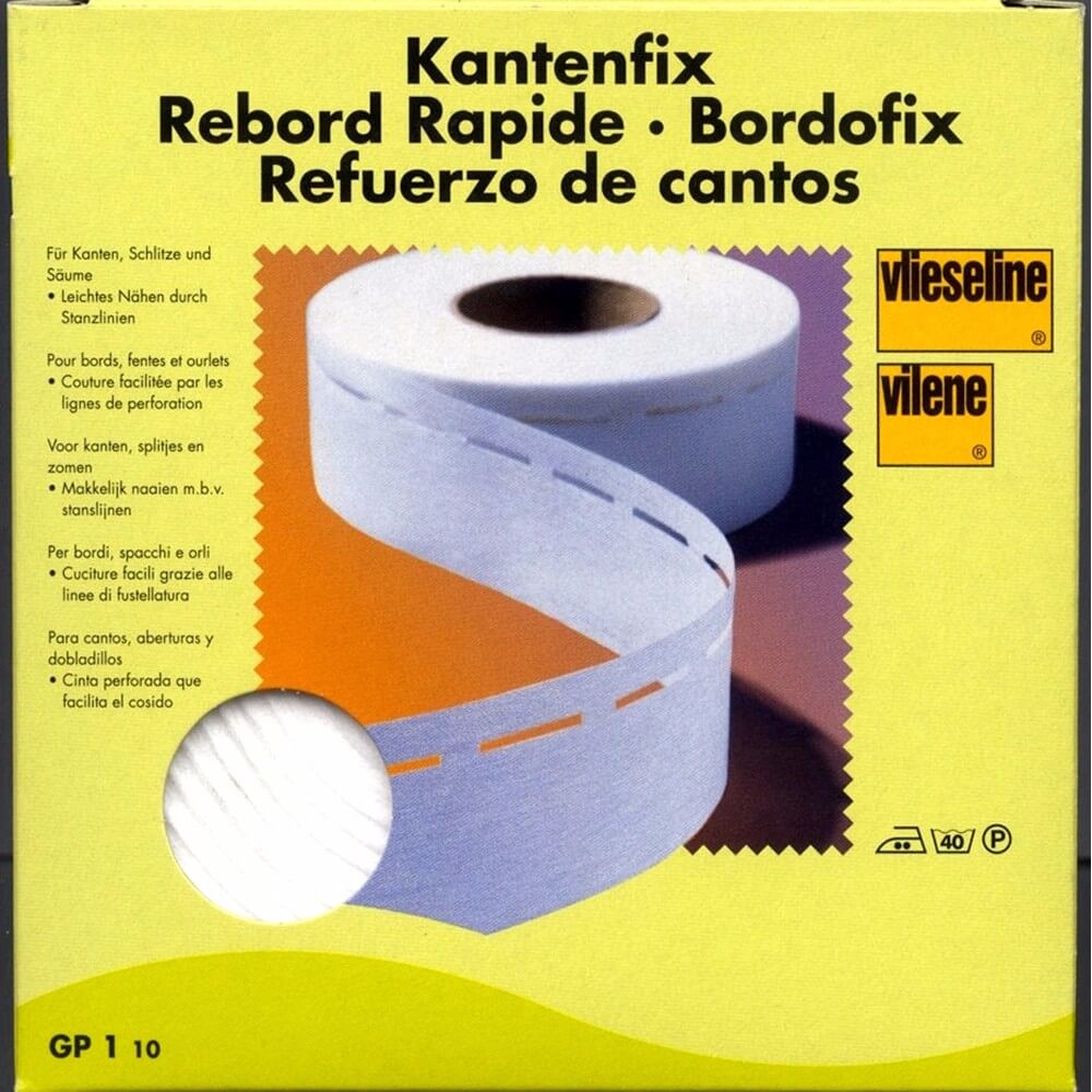 Vlieseline Kantenfix 40-10 wit - 50m